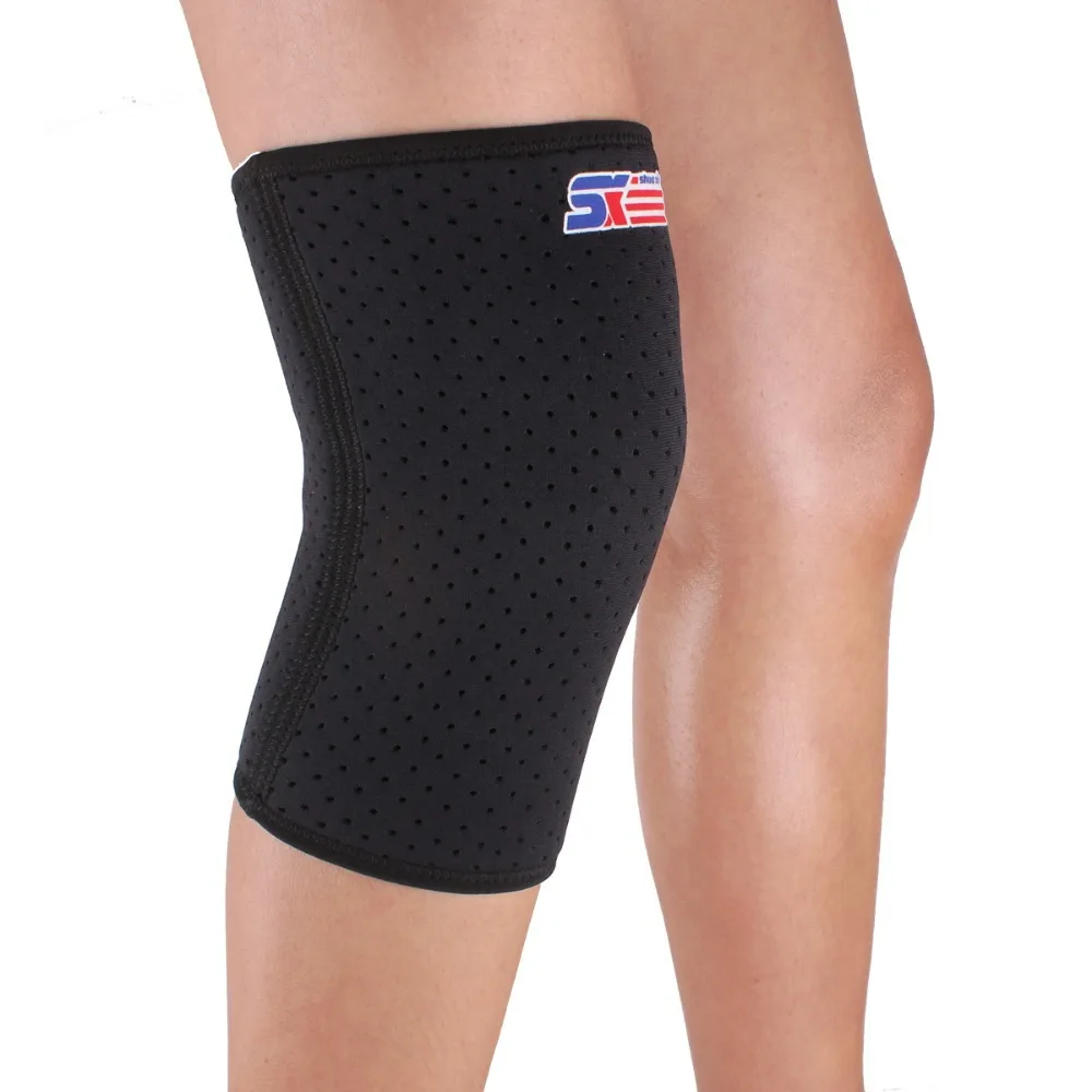 

Shuoxin SX607 Sports Leg Knee Patella Support Brace Wrap Protector Pad Knee Sleeve - Black 1PCS