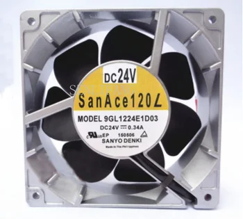 Free shipping for Sanyo 12CM 12038 0.34A DC24V 9GL1224E1D03 120*120*38MM 3 wire metal cooling fan
Free shipping for Sanyo 12CM 12038 0.34A DC24V 9GL1224E1D03 120*120*38MM 3 wire metal cooling fan