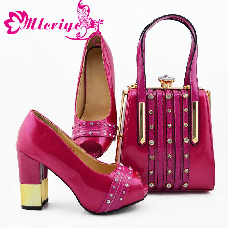 Italian shoes and bag matching set fushia hot pink shoes sandal lady and clutches bag fashion new 2019 shoes bag set SB8368-4
Italian shoes and bag matching set fushia hot pink shoes sandal lady and clutches bag fashion new 2019 shoes bag set SB8368-4
