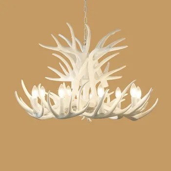 4/6/9 Arms White Antler Lamp In Pendant Chandelier E14 Socket Chandelier for Living Dinning room High Quality Natural Resin Lamp
4/6/9 Arms White Antler Lamp In Pendant Chandelier E14 Socket Chandelier for Living Dinning room High Quality Natural Resin Lamp