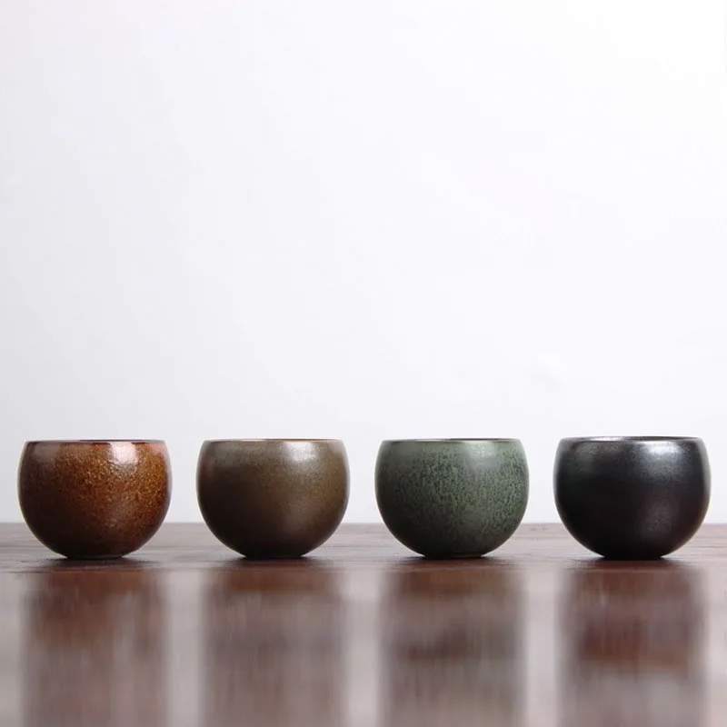 Japanese Style Drinkware Ancient Kiln Coarse Pottery Tea Cup Ceramic Cup Kung Fu Tea Pu'er Teacup 90ml Pottery Tea Ceremony
Japanese Style Drinkware Ancient Kiln Coarse Pottery Tea Cup Ceramic Cup Kung Fu Tea Pu'er Teacup 90ml Pottery Tea Ceremony