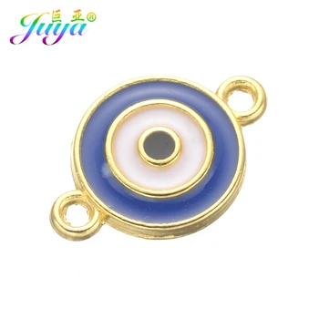 Juya 20pcs/lot Wholesale Enamel Charms Supplies Greek Evil Eye Charms Connector Accessories For Handmade Turkish Jewelry Making
Juya 20pcs/lot Wholesale Enamel Charms Supplies Greek Evil Eye Charms Connector Accessories For Handmade Turkish Jewelry Making