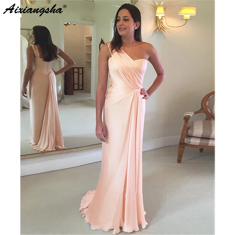 Pink Cheap Elegant Prom Dress 2019 One Shoulder Formal Women Long Modest Simple Backless Custom Party vestidos de gala
Pink Cheap Elegant Prom Dress 2019 One Shoulder Formal Women Long Modest Simple Backless Custom Party vestidos de gala
