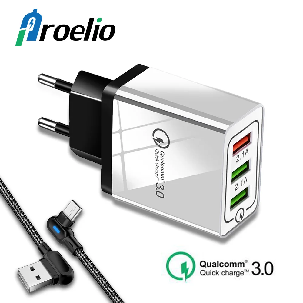 Proelio Quick Charger 3.0 Fast Charge Multi USB Charger For Xiaomi Redmi Note 7 USB Wall Adapter Phone Charger For iPhone 7 8 X
Proelio Quick Charger 3.0 Fast Charge Multi USB Charger For Xiaomi Redmi Note 7 USB Wall Adapter Phone Charger For iPhone 7 8 X
