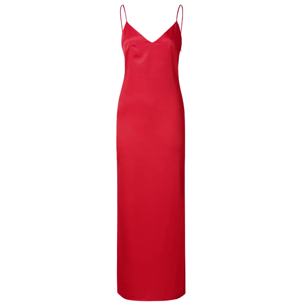 JAYCOSIN Sexy Dresses Party Night Club Dress 2019 Women's Straight Silk V-neck Sleeveless Mid-Calf Split Elegant Dress Plus Size
JAYCOSIN Sexy Dresses Party Night Club Dress 2019 Women's Straight Silk V-neck Sleeveless Mid-Calf Split Elegant Dress Plus Size