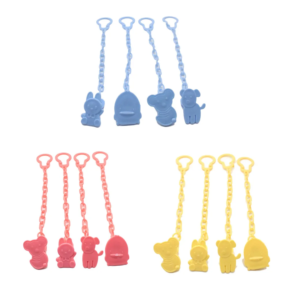1 Pc Baby Pacifier Clip Chain Animal Dummy Nipple Holder Nipples Chupetas Bebe Teether Holder Cartoon Pacifier Anti Lost Chain
1 Pc Baby Pacifier Clip Chain Animal Dummy Nipple Holder Nipples Chupetas Bebe Teether Holder Cartoon Pacifier Anti Lost Chain