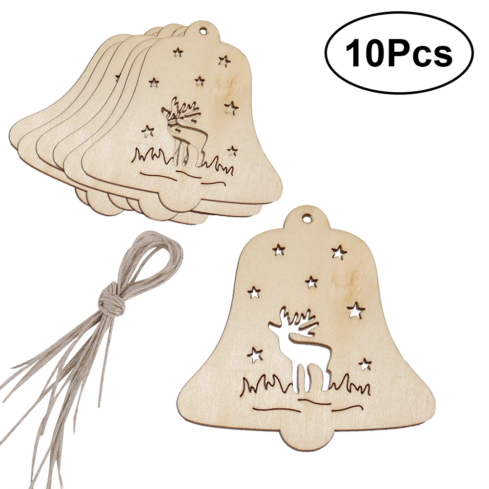 10 Pcs Christmas Wooden Christmas Tree Ornaments Wood Slice for Kids Crafts Wedding DIY Christmas Tree Decoration with Strings
10 Pcs Christmas Wooden Christmas Tree Ornaments Wood Slice for Kids Crafts Wedding DIY Christmas Tree Decoration with Strings