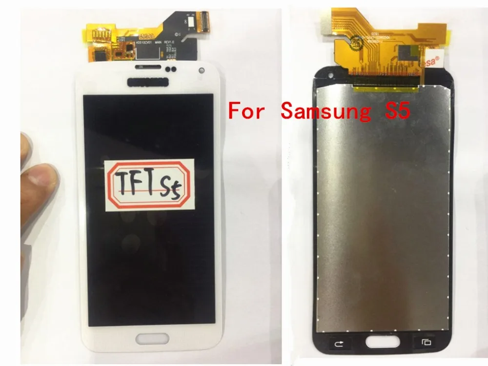 100% Tested S5 TFT LCD Display With Touch Screen Digitizer Assembly Without Frame For Samsung Galaxy S5 G900M G900A G900T
100% Tested S5 TFT LCD Display With Touch Screen Digitizer Assembly Without Frame For Samsung Galaxy S5 G900M G900A G900T