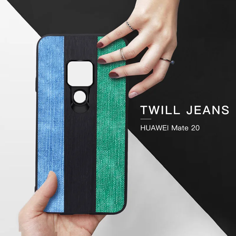 MOFI Original Jeans Canvas Phone Case For Huawei Mate 20 Pro Soft Back Cover Shell Vintage Black Green Blue Silicone Fundas
MOFI Original Jeans Canvas Phone Case For Huawei Mate 20 Pro Soft Back Cover Shell Vintage Black Green Blue Silicone Fundas