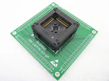 LQFP176 QFP176 TQFP176 IC357-1764 spacing 0.4mm 176 pin Burn-in Socket gold plating IC testing seat Test Socket test bench
LQFP176 QFP176 TQFP176 IC357-1764 spacing 0.4mm 176 pin Burn-in Socket gold plating IC testing seat Test Socket test bench