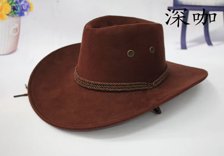 Hot Sale New Unisex fashion western cowboy hat tourist cap outdoor hat western hat gorras freeshipping
Hot Sale New Unisex fashion western cowboy hat tourist cap outdoor hat western hat gorras freeshipping