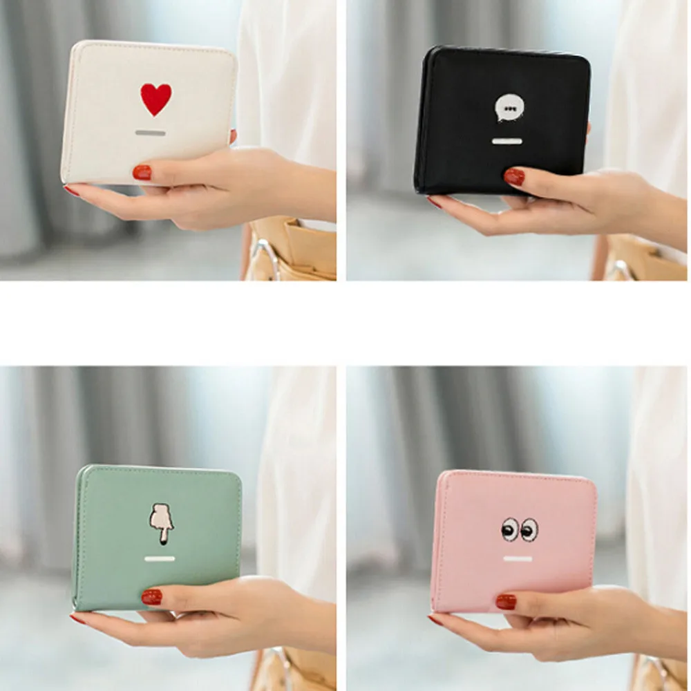 Women Wallet Girls Cute Modern Pattern Coin Purse Female Leather Small Mini Wallet Holder Multi-functional Two Fold Wallet
Women Wallet Girls Cute Modern Pattern Coin Purse Female Leather Small Mini Wallet Holder Multi-functional Two Fold Wallet