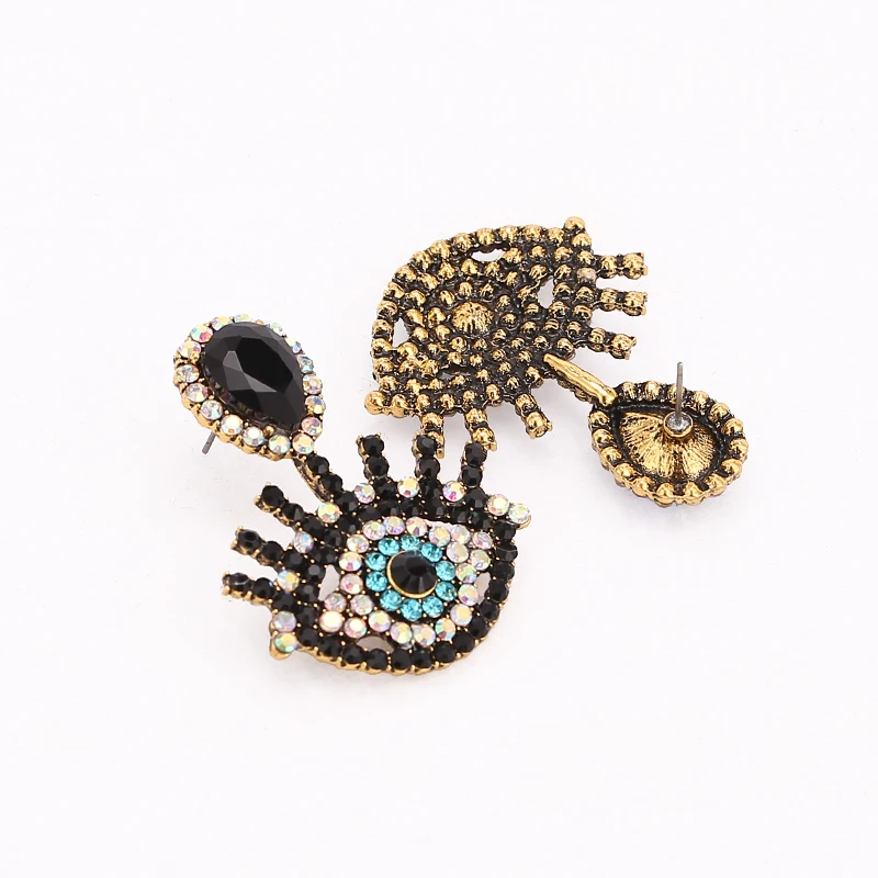 Crystal stone earrings sutd earrings for women