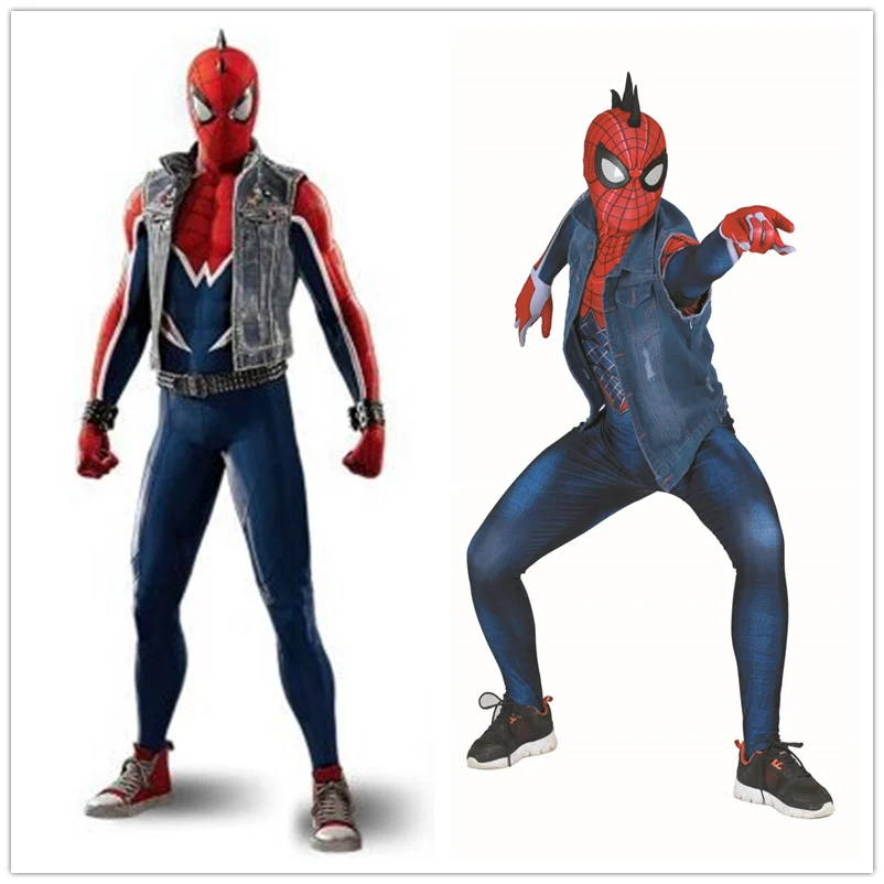 Adult Kids Spider-Man: Into the Spider-Verse SPIDER-PUNK Hobie Brown Cosplay Costume Zentai Superhero Jumpsuits Bodysuit Suit
Adult Kids Spider-Man: Into the Spider-Verse SPIDER-PUNK Hobie Brown Cosplay Costume Zentai Superhero Jumpsuits Bodysuit Suit