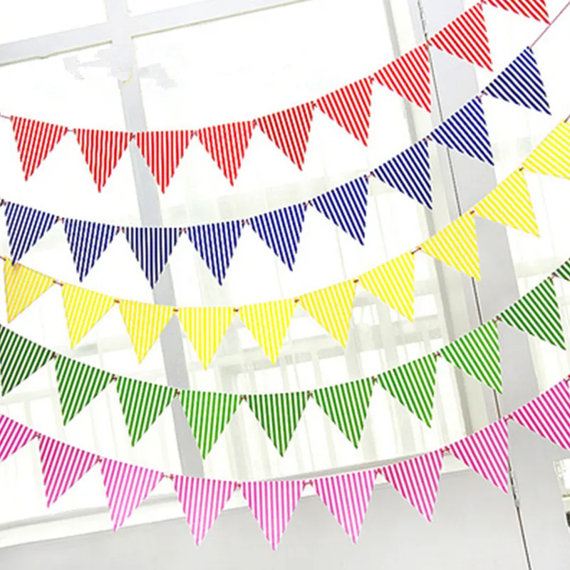 2M Flag Decoration Garland Small Bunting Color Non-Woven Fabric Bunting Paper String Banners Party Supplies
2M Flag Decoration Garland Small Bunting Color Non-Woven Fabric Bunting Paper String Banners Party Supplies