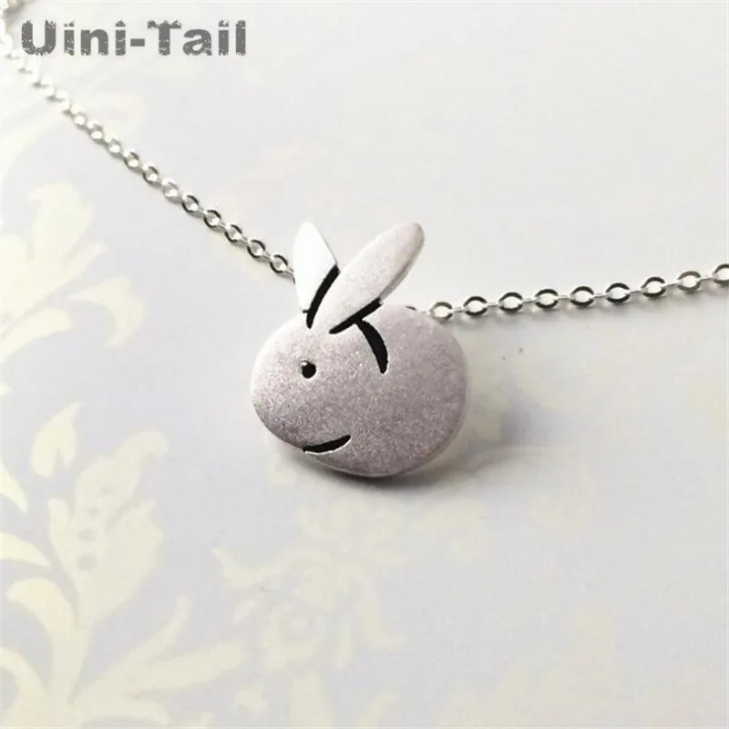 Uini-Tail classic hot 925 тибетское серебро милый белый цвет модная трендовая Милая