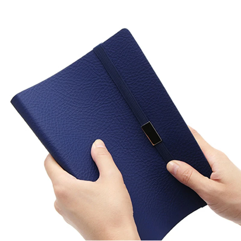 Dark blue Business office Meeting Notebook Notepad Painting 88 Sheets Soft PU leather Metal Bandage Diary Journal Agenda Bujo A5
Dark blue Business office Meeting Notebook Notepad Painting 88 Sheets Soft PU leather Metal Bandage Diary Journal Agenda Bujo A5