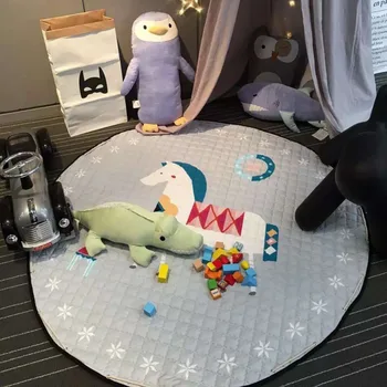 Children Picnic Round Crawling Rug Toys Storage Organizer Play Bag Cartoon Animal Cotton Anti-slip Floor Game Mat 59*59 Inch
Children Picnic Round Crawling Rug Toys Storage Organizer Play Bag Cartoon Animal Cotton Anti-slip Floor Game Mat 59*59 Inch