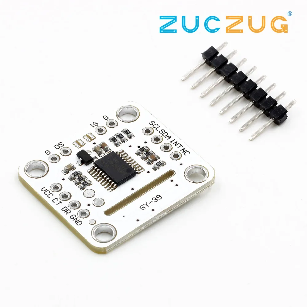 GY-39 MAX44009 BME280 Sensor Module GY-39-44009 Temperature and Humidity Sensor UART IIC TTL Electronic DIY
GY-39 MAX44009 BME280 Sensor Module GY-39-44009 Temperature and Humidity Sensor UART IIC TTL Electronic DIY