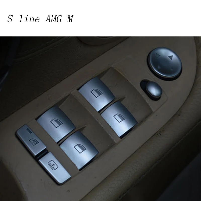 Car styling Window Lifter Control Frame buttons Switch Decor Armrest Panel Covers Stickers for BMW e60 5 series Auto Accessories
Car styling Window Lifter Control Frame buttons Switch Decor Armrest Panel Covers Stickers for BMW e60 5 series Auto Accessories