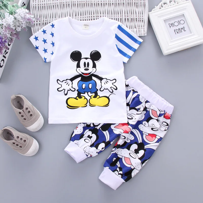 2018 Summer Baby Clothing Sets Girls and Boys Cartoon MiQi Short Sleeve T-shirt + Shorts 2 Piece Children Casual Suit 0-3 Years
2018 Summer Baby Clothing Sets Girls and Boys Cartoon MiQi Short Sleeve T-shirt + Shorts 2 Piece Children Casual Suit 0-3 Years