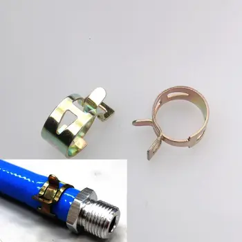 BBQ@FUKA 10pcs 18mm 23/32" Auto Car Fuel Spring Clip Action Hose Lines Fitting Metal Clamps
BBQ@FUKA 10pcs 18mm 23/32" Auto Car Fuel Spring Clip Action Hose Lines Fitting Metal Clamps