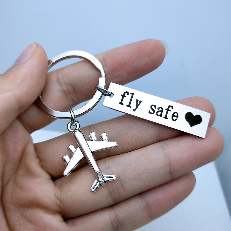 Engraved Fly Safe Kiss Me Before Flight Airplane Key Fob Drive Safe Keychain For Couples Men Pilot Flight Attendant Gift keyring
Engraved Fly Safe Kiss Me Before Flight Airplane Key Fob Drive Safe Keychain For Couples Men Pilot Flight Attendant Gift keyring