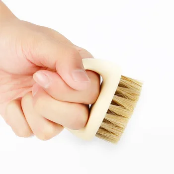 Horse's Hoof Soft Bristle Horse Beard Brush Men's Shaving Hair Sweep Neck Face Mustache Duster Cleaning Salon Cut Oil Slick
Horse's Hoof Soft Bristle Horse Beard Brush Men's Shaving Hair Sweep Neck Face Mustache Duster Cleaning Salon Cut Oil Slick