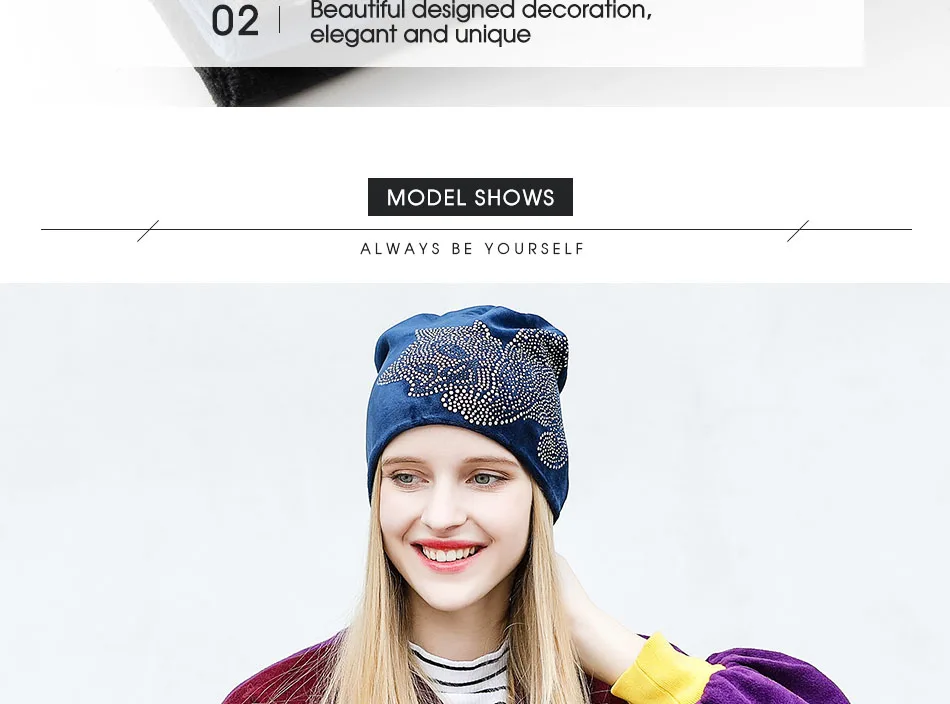 Winter Hat Female MZ804 (8)