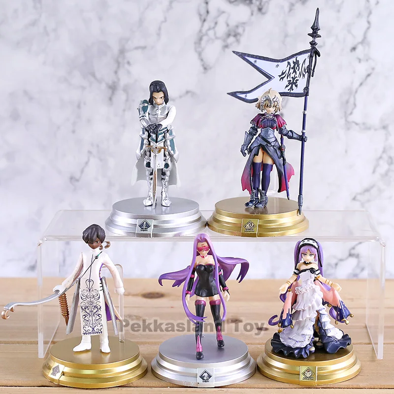 Fate/Grand Order Duel FGO Jeanne d'Arc Medusa Arjuna Stheno Gilles de Rais PVC Collection Figures Toys 5pcs/set
Fate/Grand Order Duel FGO Jeanne d'Arc Medusa Arjuna Stheno Gilles de Rais PVC Collection Figures Toys 5pcs/set