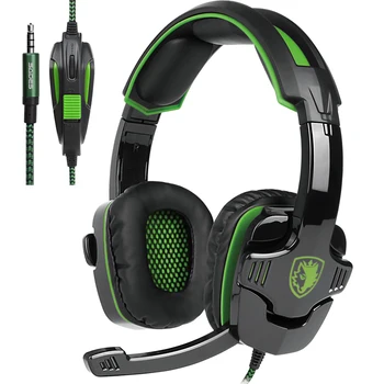 Gaming Headsets Noise Cancelling Gaming headphone SADES SA-930 3.5mm Headphones with Microphone for PC Phones VS SA 60 #XJ30 
Gaming Headsets Noise Cancelling Gaming headphone SADES SA-930 3.5mm Headphones with Microphone for PC Phones VS SA 60 #XJ30
