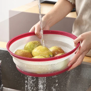 Foldable Silicone Drain Basket Dust Cover Multifunction Fruit Vegetable Washing Basket Strainer Microwave oven cover
Foldable Silicone Drain Basket Dust Cover Multifunction Fruit Vegetable Washing Basket Strainer Microwave oven cover