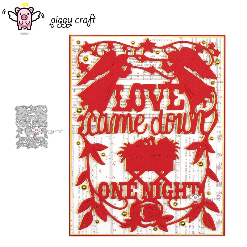 Piggy Craft metal cutting dies cut die mold Celebration letter frame Scrapbook paper craft knife mould blade punch stencils dies
Piggy Craft metal cutting dies cut die mold Celebration letter frame Scrapbook paper craft knife mould blade punch stencils dies