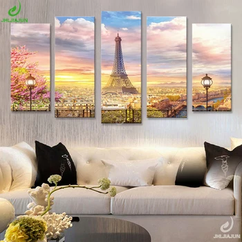 5 Panel Canvas Prints Wall Art Modular Picture New York Scenery Paris Nordic Posters Paintings Sitting Room And Room Affiche2018
5 Panel Canvas Prints Wall Art Modular Picture New York Scenery Paris Nordic Posters Paintings Sitting Room And Room Affiche2018