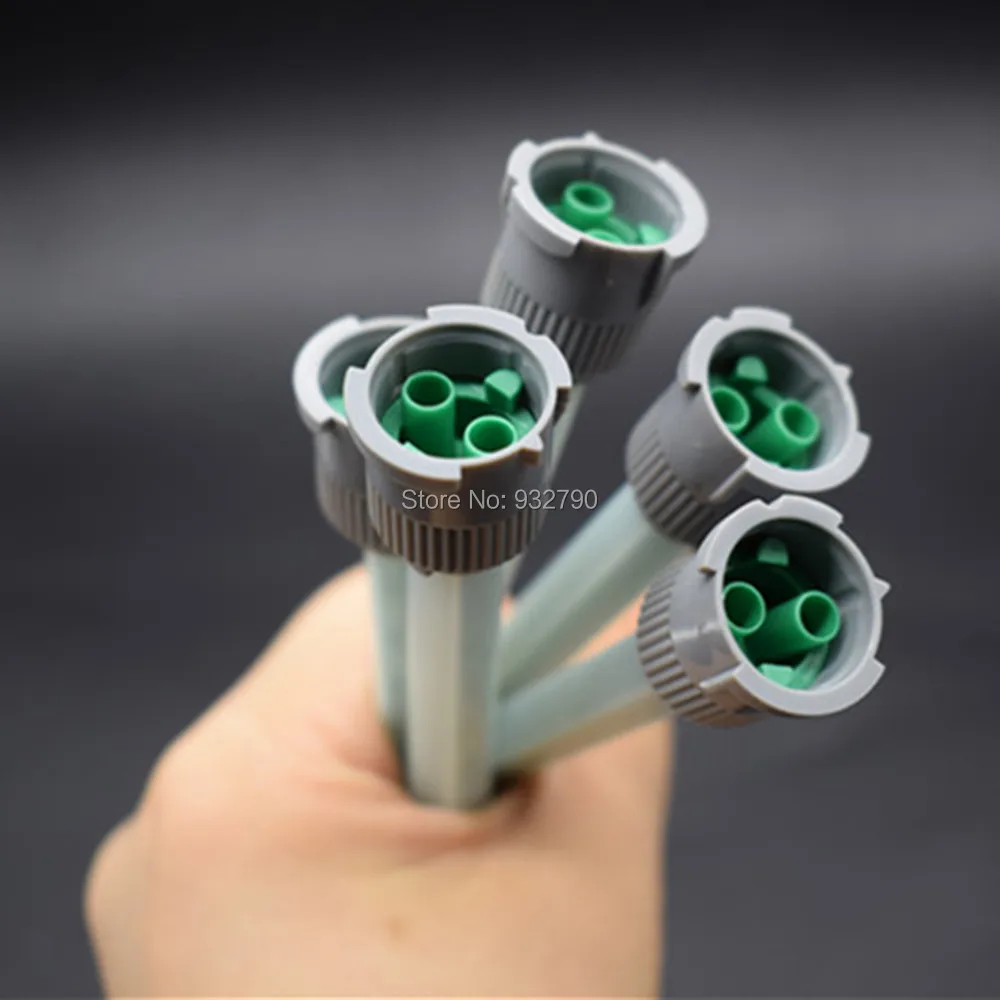 Description Picture 5 of item5pcs 1:1 Adhesives Static Mixer Epoxies Mixing Nozzle for Cartridge