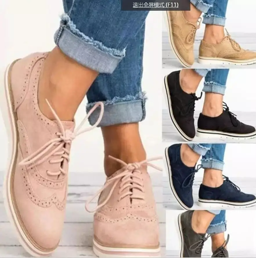 2019 New Rubber Brogue Shoes Woman Platform Oxfords British Style Creepers Cut-Outs Flat Casual Women Shoes 5 Colors for Girls
2019 New Rubber Brogue Shoes Woman Platform Oxfords British Style Creepers Cut-Outs Flat Casual Women Shoes 5 Colors for Girls