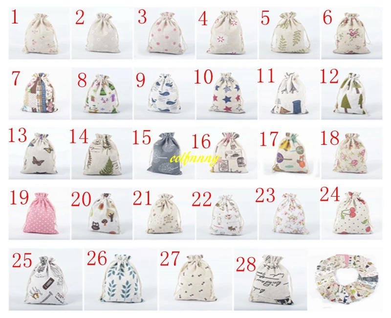 50pcs/lot 13*18m Colorful Drawstring Jewelry Pouch Cotton Burlap bags Linen bag Wedding Favor Gift Bag 28 colors
50pcs/lot 13*18m Colorful Drawstring Jewelry Pouch Cotton Burlap bags Linen bag Wedding Favor Gift Bag 28 colors