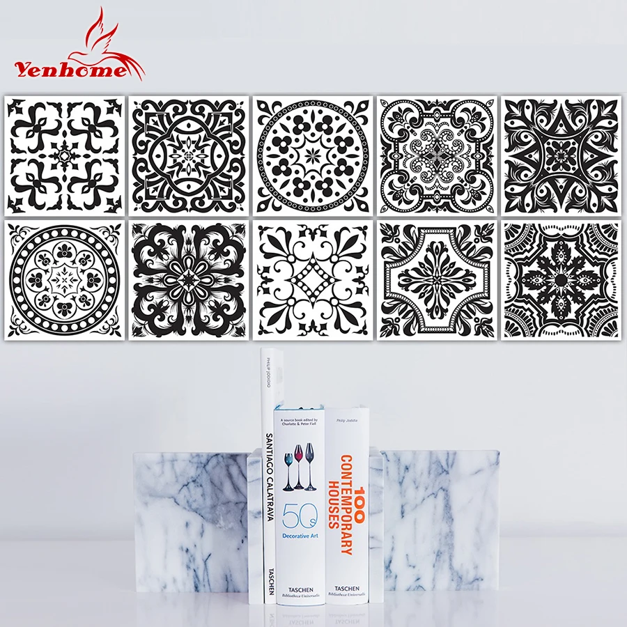 10PCS 20X20CM/PCS Retro Tiles Stickers PVC Bathroom Waterproof Sticker Vintage Home Decor Room Wall Poster Kitchen Wall Stickers
10PCS 20X20CM/PCS Retro Tiles Stickers PVC Bathroom Waterproof Sticker Vintage Home Decor Room Wall Poster Kitchen Wall Stickers