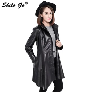 SHILO GO Leather Coat Womens Autumn Fashion sheepskin genuine leather long coat lapel single button asymmetric long leather coat
SHILO GO Leather Coat Womens Autumn Fashion sheepskin genuine leather long coat lapel single button asymmetric long leather coat