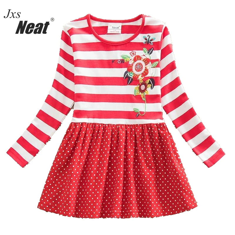 2016 Retail Neat long sleeved baby girl clothes princess girl party dress kids clothes girl Floral Embroidery dresses LH5908
2016 Retail Neat long sleeved baby girl clothes princess girl party dress kids clothes girl Floral Embroidery dresses LH5908