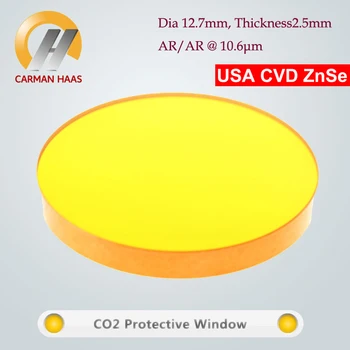 CVD ZnSe Laser Protective Window Lens CO2 Protect Glass For Laser Cutting Dia 12.7mm THK 2.5mm
CVD ZnSe Laser Protective Window Lens CO2 Protect Glass For Laser Cutting Dia 12.7mm THK 2.5mm