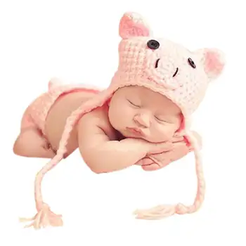 Newborn Baby Family Photo Shooting Knitted Hat Pant Toddler Knitted Solid Color Clothes Set
Newborn Baby Family Photo Shooting Knitted Hat Pant Toddler Knitted Solid Color Clothes Set