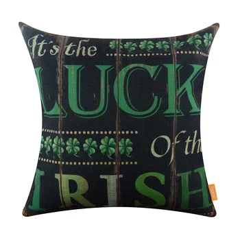 LINKWELL 45x45cm Saint St. Patrick's Day Seasonal Decor It is the Luck of the Irish Shamrock Pillowcase Burlap Cushion Cover
LINKWELL 45x45cm Saint St. Patrick's Day Seasonal Decor It is the Luck of the Irish Shamrock Pillowcase Burlap Cushion Cover