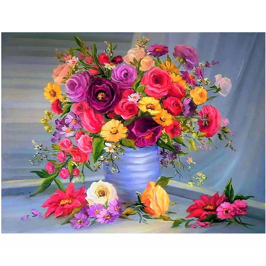 DIY Diamond Embroidery"Coloured flower"Diamond Painting Cross Stitch Mosaic diamond picture of rhinestones by numbers home Decor
DIY Diamond Embroidery"Coloured flower"Diamond Painting Cross Stitch Mosaic diamond picture of rhinestones by numbers home Decor