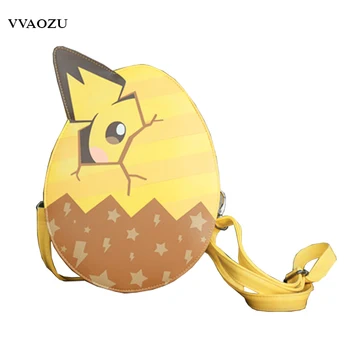 Pocket Monster Pokemon Pikachu Egg Style Messenger Bag Harajuku Anime Cosplay Crossbody Shoulder Bags for Girls
Pocket Monster Pokemon Pikachu Egg Style Messenger Bag Harajuku Anime Cosplay Crossbody Shoulder Bags for Girls