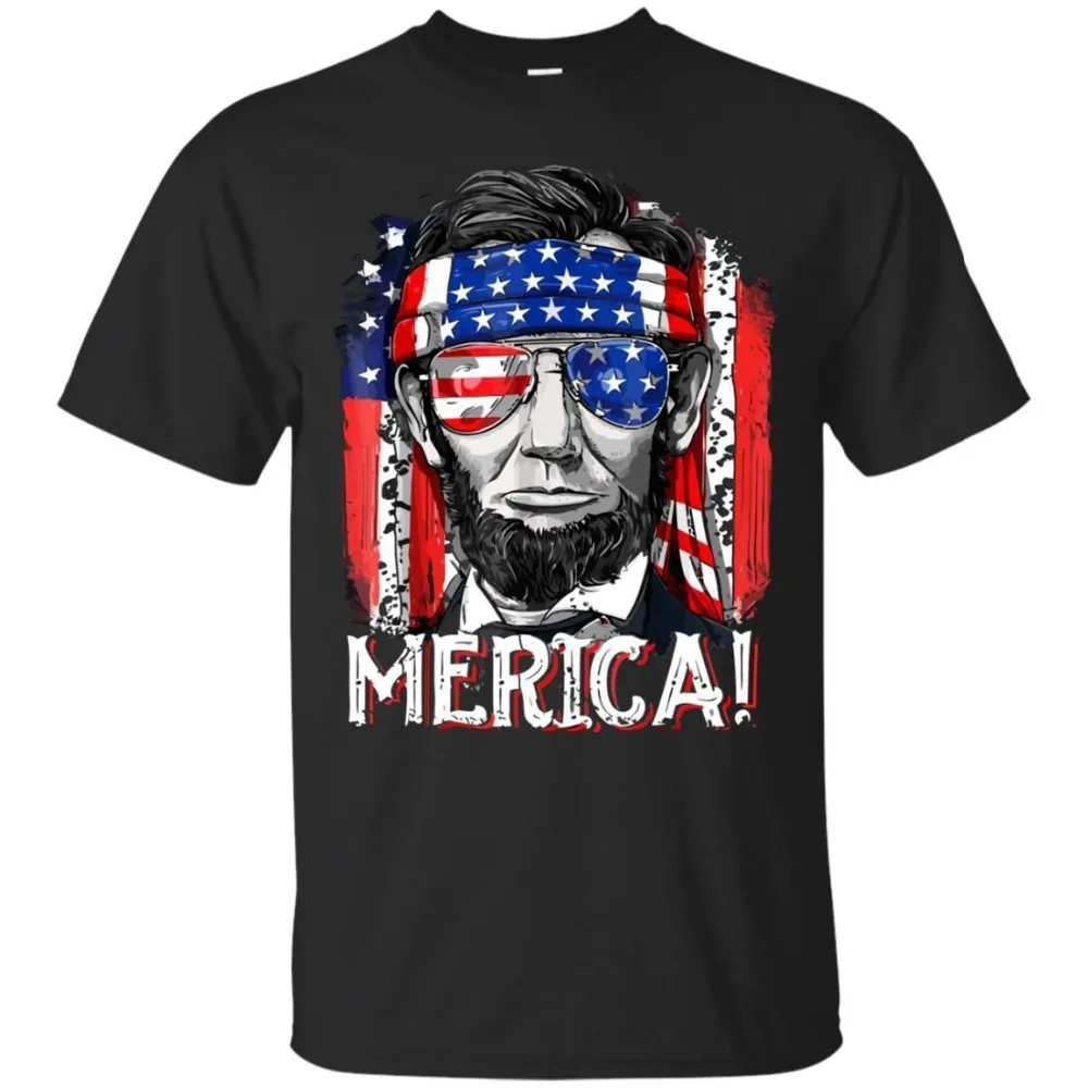 Новинка 2019, Мужская забавная летняя одежда, футболка унисекс с принтом Merica Abe Lincoln 4 июля, американский флаг Murica
Новинка 2019, Мужская забавная летняя одежда, футболка унисекс с принтом Merica Abe Lincoln 4 июля, американский флаг Murica