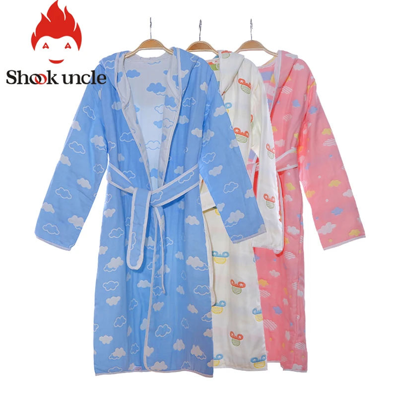 Cotton Newborn Baby Bathrobes Kids Hooded Children Cotton Sleepwear Robes Beach Bath Towel Infant Bebe Cartoon Muslin Sleepwear
Cotton Newborn Baby Bathrobes Kids Hooded Children Cotton Sleepwear Robes Beach Bath Towel Infant Bebe Cartoon Muslin Sleepwear