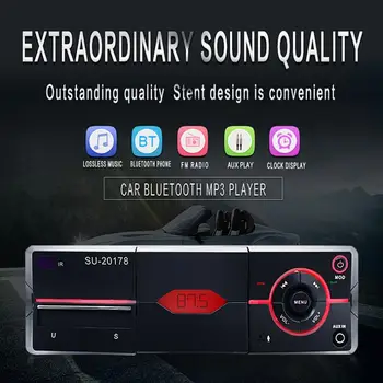 12V Bluetooth Car Radio MP3 Player Vehicle Auto Stereo Audio Multifunction Media Player Support FM USB SD AUX +Remote Control
12V Bluetooth Car Radio MP3 Player Vehicle Auto Stereo Audio Multifunction Media Player Support FM USB SD AUX +Remote Control