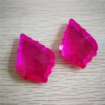 50mm 20pieces Fuchsia Crystal Maple Leaf Glass Chandelier Pendant K9 Crystal Shine For Diy Part Home Party Wedding Decoration
50mm 20pieces Fuchsia Crystal Maple Leaf Glass Chandelier Pendant K9 Crystal Shine For Diy Part Home Party Wedding Decoration