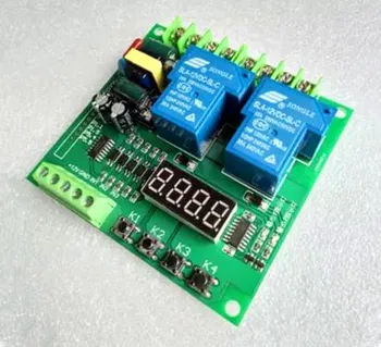 Free Shipping!!! 12v220V Dual Relay / Time Delay Loop Module / Motor Forward / Solenoid Controller
Free Shipping!!! 12v220V Dual Relay / Time Delay Loop Module / Motor Forward / Solenoid Controller